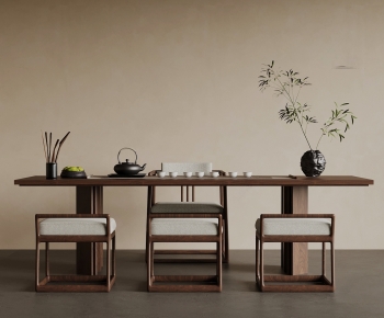 New Chinese Style Tea Tables And Chairs-ID:500430112