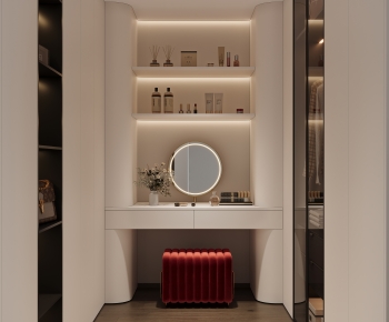 Modern Clothes Storage Area-ID:167494066