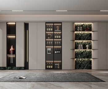 Modern Wine Cabinet-ID:117058046