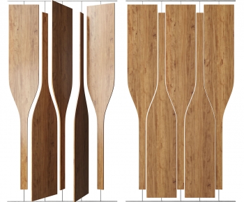 Modern Wooden Screen Partition-ID:818423994
