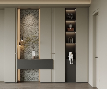 Modern Shoe Cabinet-ID:502125029