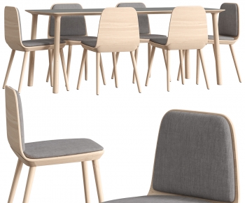 Modern Dining Table And Chairs-ID:416843897