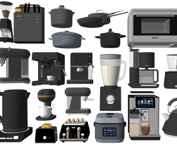 Modern Electric Kitchen Appliances-ID:946464064