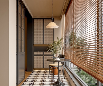 French Style Leisure Balcony-ID:687582024
