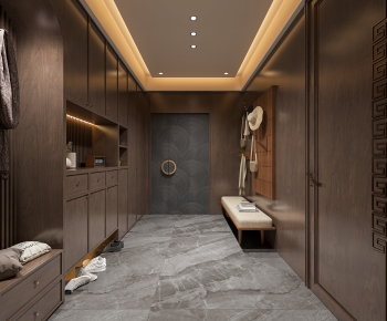 New Chinese Style Hallway-ID:621210102
