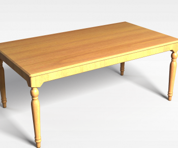 Simple European Style Dining Table-ID:686614049