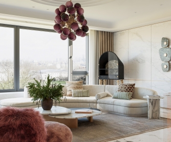 Modern A Living Room-ID:328712946