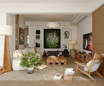 Nordic Style A Living Room-ID:183438069