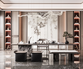 New Chinese Style Tea House-ID:298927075