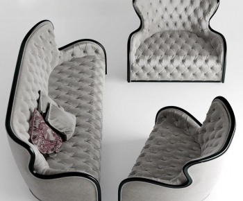 European Style Multi Person Sofa-ID:369110194