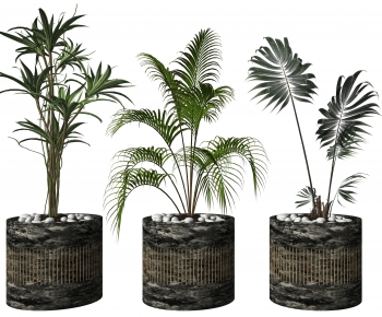 Modern Ground Green Plant Potted Plants-ID:555454978