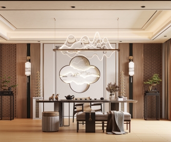 New Chinese Style Tea House-ID:356791023