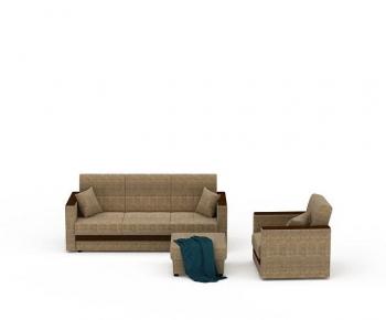 Modern Three-seat Sofa-ID:284374003