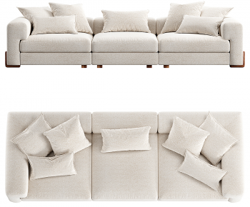 Modern Three-seat Sofa-ID:995974066