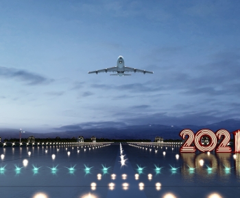 Modern Airport-ID:805192952