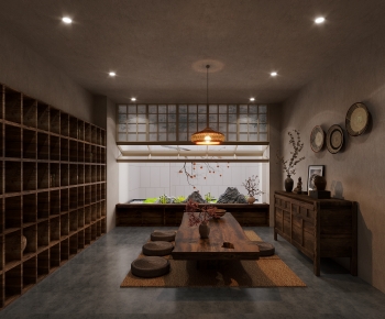 Wabi-sabi Style Tea House-ID:564564941