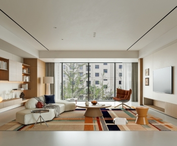 Modern A Living Room-ID:848850973