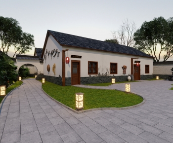 Chinese Style School Building-ID:370163923