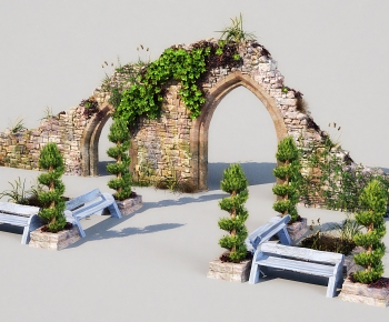 Modern Garden-ID:890872002