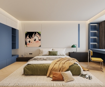 Modern Boy's Room And Son's Room-ID:865830907