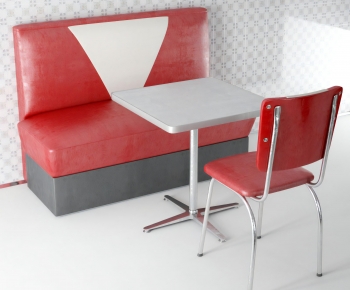 Modern Dining Table And Chairs-ID:390120984