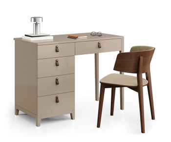 Nordic Style Computer Desk And Chair-ID:420770888