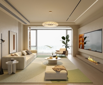 Modern A Living Room-ID:399060962