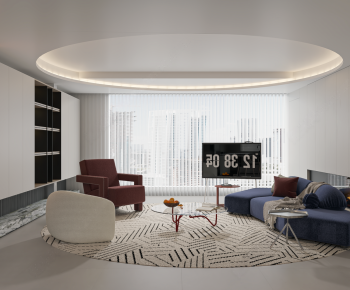 Modern A Living Room-ID:253576996