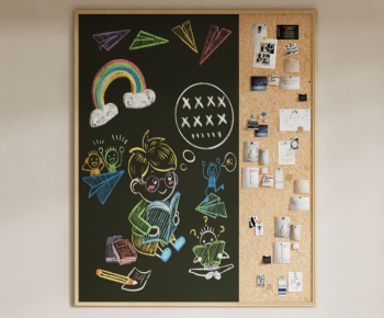Modern Blackboard/whiteboard-ID:803925043