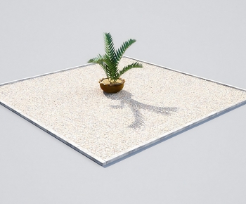 Modern Potted Green Plant-ID:118050679