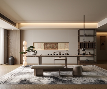 New Chinese Style Tea House-ID:911798957