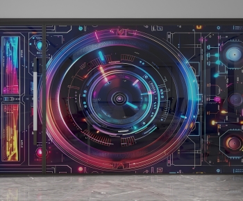 Modern Glass Screen Partition-ID:326231964