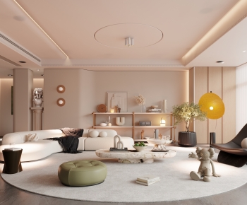 Modern A Living Room-ID:943649055