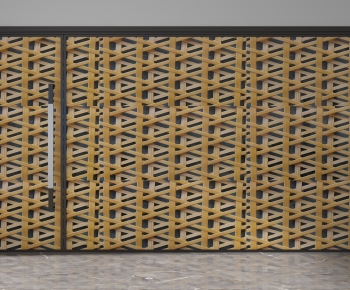 Modern Glass Screen Partition-ID:835769251