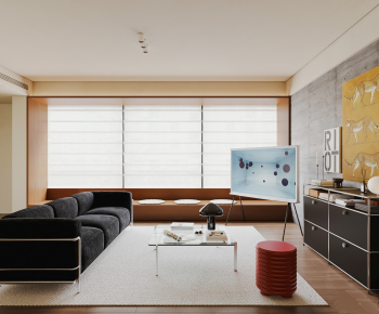 Modern A Living Room-ID:412401913