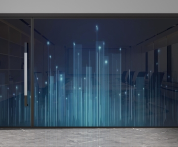 Modern Glass Screen Partition-ID:331382998