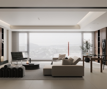 Modern A Living Room-ID:503060105