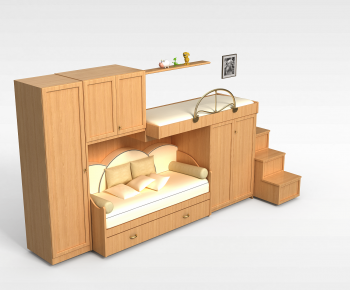 Modern Bunk Bed-ID:712722069