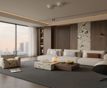 Modern A Living Room-ID:557539521