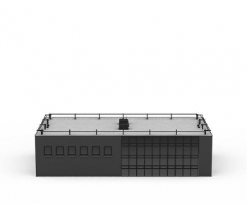 Modern Appearance Of Commercial Building-ID:555741072