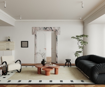 French Style A Living Room-ID:235083107