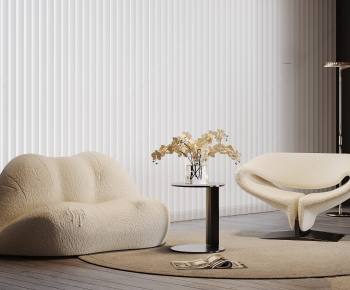 Modern Single Sofa-ID:390460531