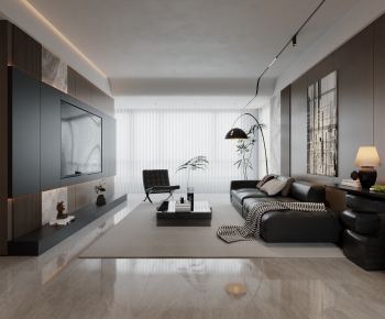 Modern A Living Room-ID:712107906
