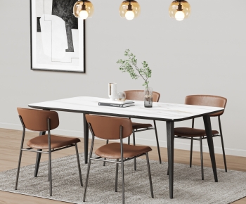 Modern Dining Table And Chairs-ID:943027027
