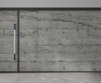 Modern Glass Screen Partition-ID:425740005