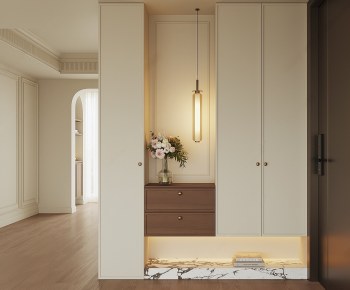 French Style Shoe Cabinet-ID:531092886