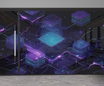 Modern Glass Screen Partition-ID:623207094