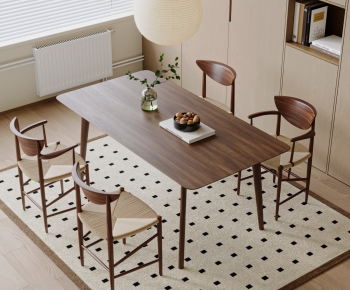 French Style Dining Table And Chairs-ID:775821928