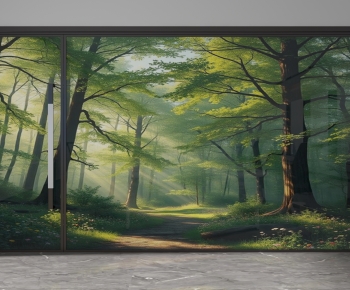 Modern Glass Screen Partition-ID:117669117