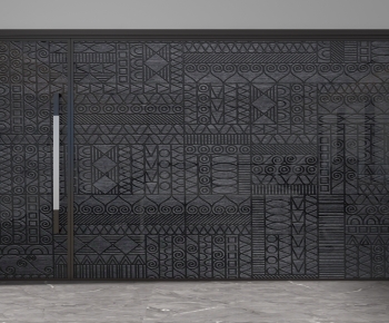 Modern Glass Screen Partition-ID:823215011